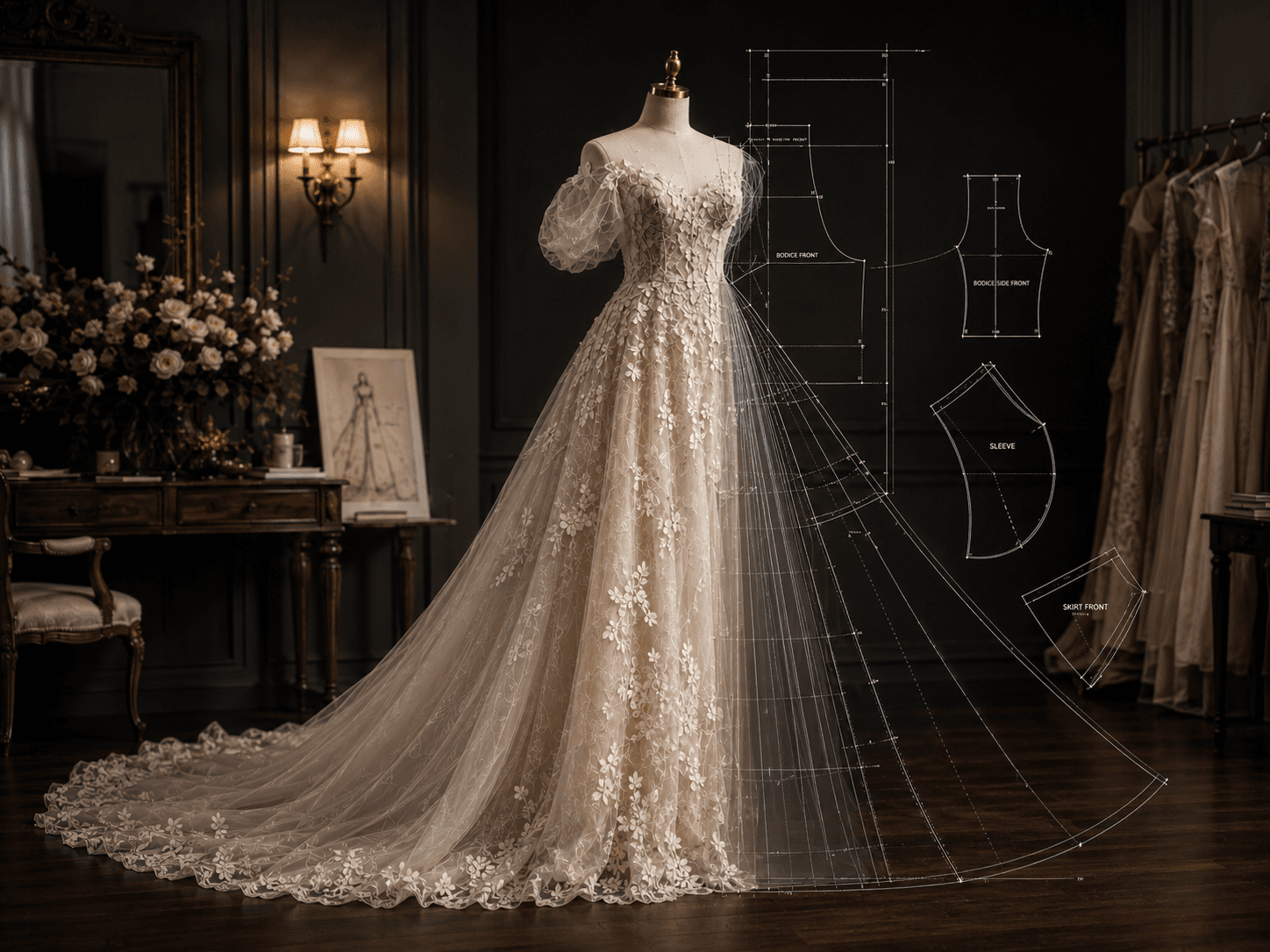 Online consultation with our couturière
